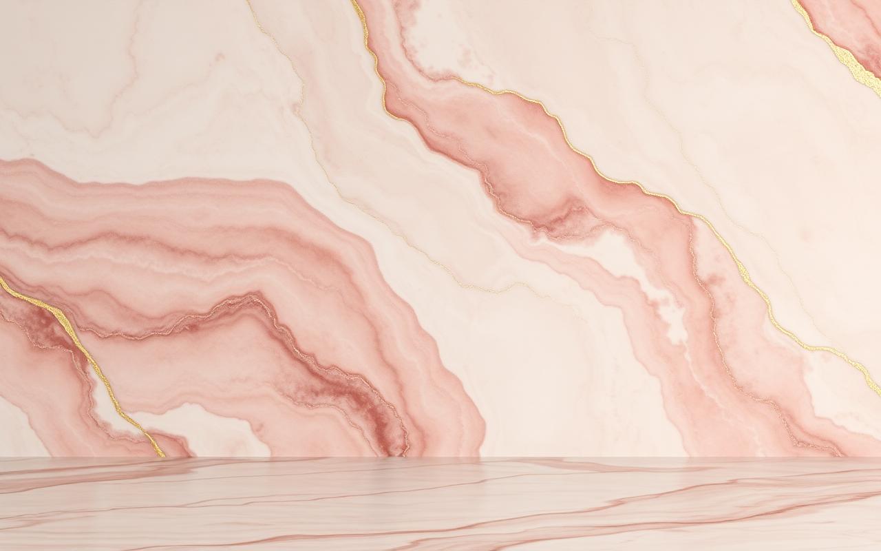 Soft mauve marble lifestyle